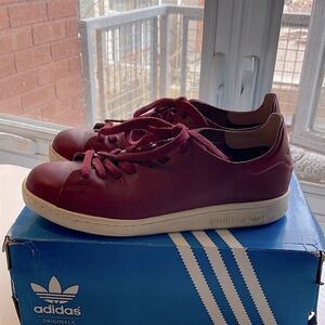 Adidas Stan Smith Originals Burgundy Leather